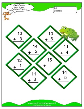 İşlemler yaprak test